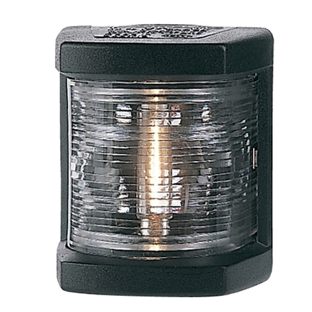 HELLA MARINE Stern Navigation Light Incadescent 2Nm Black 12V 3562015